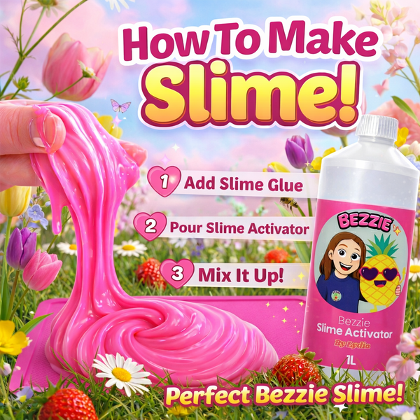 How to make slime with Bezzie Slime Activator - step by step guide