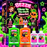 Bezzie Glow in The Dark Slime Kit