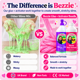 The difference is Bezzie: smooth, stretchy slime