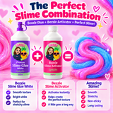 Bezzie glue plus Bezzie activator makes the perfect slime