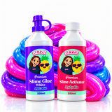 The Bezzie Slime Making Duo: 500ml Glue + 500ml Activator